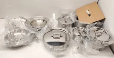 All-Clad Brushed D5 Stainless Steel 13-Piece Cookware Set (BD50013) SEE DETAILS