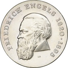 [#1166660] Democratic Republic of Germany, 20 Mark, 1970, Silver, AU, KM:28