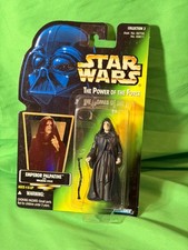 Hasbro Star Wars Power Of The Force Green Card Emperor Palpatine Action Figure