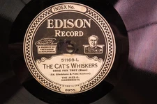Jazz-O-Harmonists - EDISON 51168 - Cat's Whiskers - Drag Fox Trot & Oh!  Harold