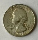 1936.P.   Washington Quarter 90% Silver circulated coin