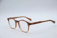 NEW GARRETT LEIGHT CALIFORNIA RILEY BTF BROWN AUTHENTIC EYEGLASSES 48-22