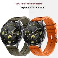 High quality silicone watch band waterproof rubber straps mens sports 20mm 22mm