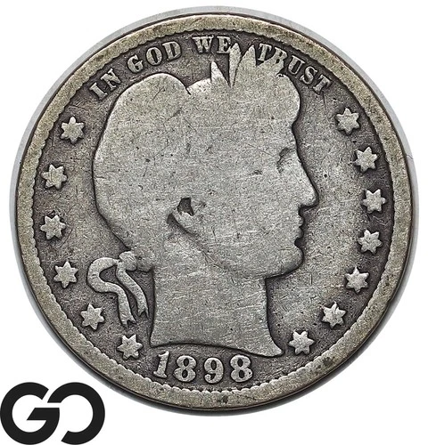 1898 Barber Quarter