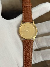 Rare Vintage Seiko Quartz 7N01-7041 Men  s Classic Dress Watch JDM 1980s