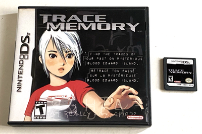 Trace Memory Nintendo DS Game Case Authentic Cartridge Adventure