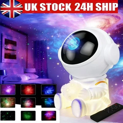 Astronaut Galaxy Projector Starry Star Sky Night Light Nebula Remote Projection