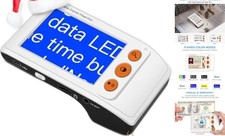 Digital Magnifier Portable Electronic Video Magnifier Reading Aids 3.5 White