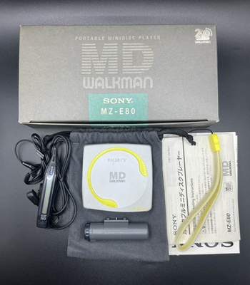 SONY WM-EX651 とSony mz-e80 SONY MZ-E80 MD Walkman Portable Minidisc Player Silver - Working