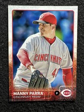 MANNY PARRA #344 2015 Topps Baseball QTY Cincinnati Reds