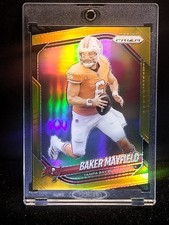 2025 Panini Prizm Baker Mayfield True Gold SSP  10/10 Buccaneers #283 🔥