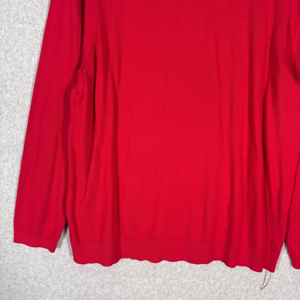 Suéter Cuello Adornado ELLE XXL Perlas Caprichoso Abuela Retro Twee Femenino Foto 3 de 4