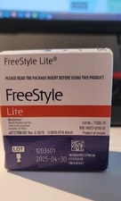 50ct FreeStyle Lite Diabetic Test Strips