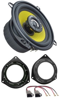 Ground Zero 110 Watt 2-Way 13 cm Speakers for Opel Astra Corsa Storage Rear He
