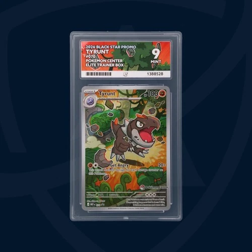 Tyrunt 070 Black Star Promo Pokémon Center ACE 9 Mint Pokémon Card 2026