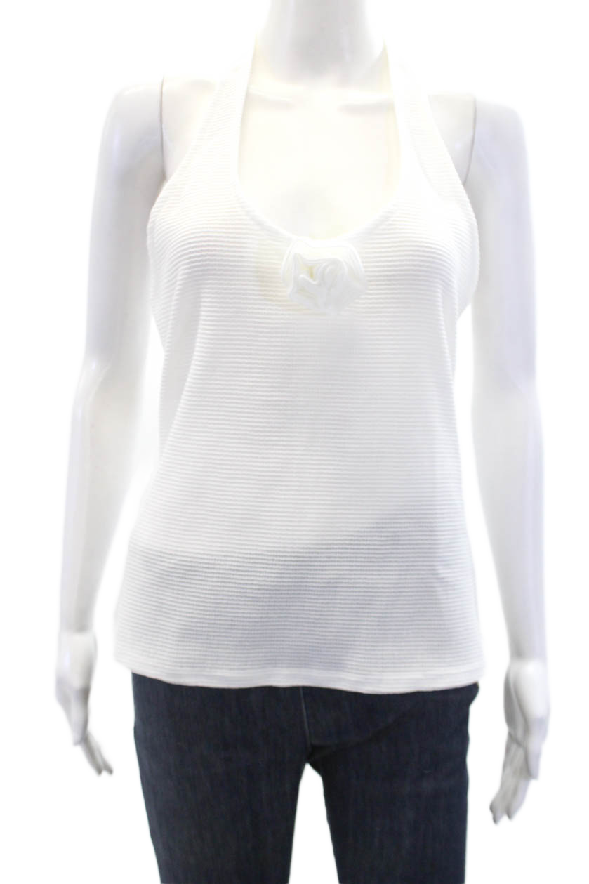 Lioness Womens Soul Mate Halter Top - Porcelain Size XL