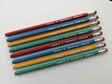 VINTAGE 8 RARE EMPIRE PENCIL CO HB MADE IN CANADA MULTICOLOR NEW OLD STOCK