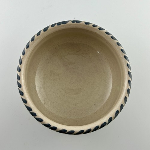 De La Cal Barreira Puente Spain Hand Painted Pottery Base Of Ashtray Flower READ - Picture 6 of 14