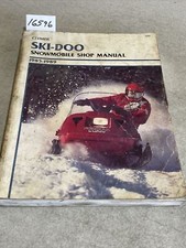 Clymer 1985 - 1989 Ski-Doo Snowmobile Service Repair Manual S829