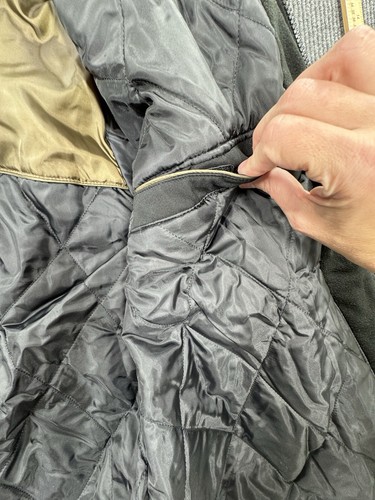 Weatherproof Coat Men's XXL Black Hooded Winter Jacket Double Zips Heavy New - Picture 12 of 14