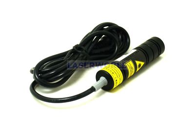 830nm 5V DC Focusable IR Infrared Diode Laser Dot Module 16x68mm 200mW New Lab