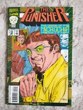 The Punisher  The Origin of Microchip #2 1st Print VF+ Marvel Comics 1993 Baron