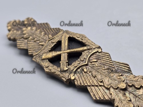 BRONZE STAGE CLOSE COMBAT BRACES - 57 SHAPE - EARLY MANUFACTURE - BUNDESWEHR BW - Picture 4 of 10
