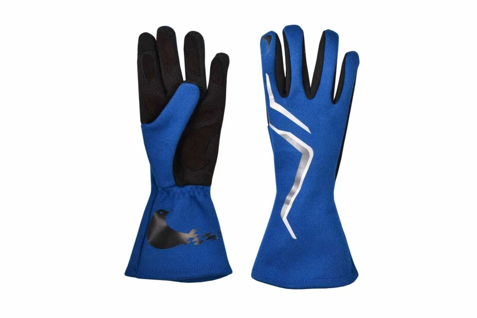 Высокое качество-двойной слой Nomex огнестойкого гоночные перчатки с сенсорным экраном - Изображение 2 из 4