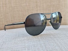 Kirkland Men Sunglasses Polarized Black Metal Frame 60 15 137 Frame Japan