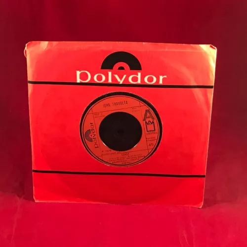 JOHN TRAVOLTA Sandy 1978 UK 7" vinyl single original 45 Can't Let You Go grease