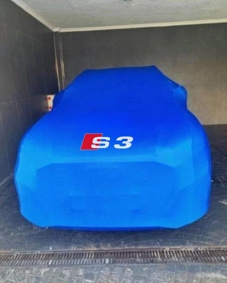 ➥ Funda Coche Audi S3, Cubierta Interior para Todos los Modelos S3 Personalizada Suave S3 Cubierta Foto 2 de 4