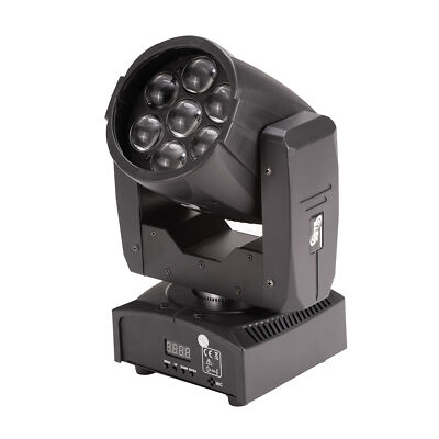 ETEC LED Zoom Moving Head 7Z Washer Washlight 7x15 Watt RGBW 4in1 Disco Party DJ
