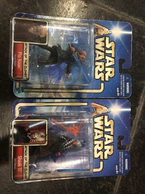 Hasbro Star Wars - Angriff der Klonkrieger.  Plo Koon und Shaak Ti