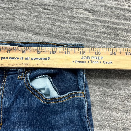 Levi's 720 Jeans Sz 12 Youth High Rise Super Skinny Adjustable Waist Blue Denim - Picture 8 of 10