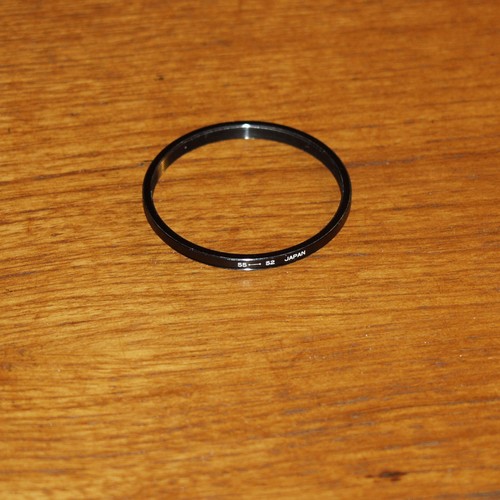55-52mm STEP-DOWN Schrittring Objektiv Filter Adapter METALL 55/52 Made in Japan - Bild 2 von 3