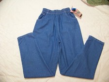 Vintage Congo Trader Pull-On Denim Pants - Size 10P - New with Tags