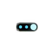 For Xiaomi Poco F1 Replacement Rear Camera Lens With Cover Bezel Ring (Black)