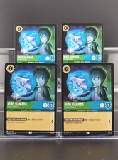 Disney Lorcana Hiro Hamada - Intuitive Thinker 106/204 Reign of Jafar UC 4 Cards