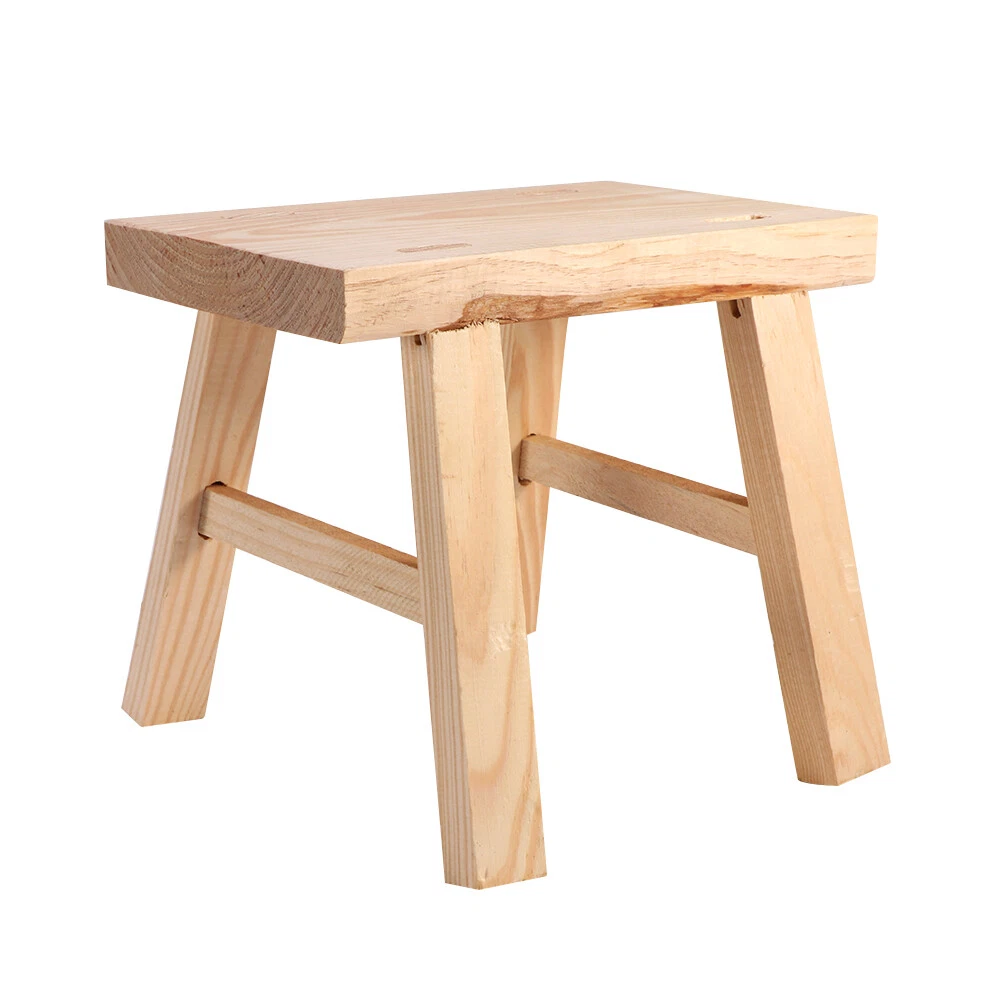Heavy duty 2024 wooden stool