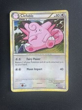 Pokémon TCG Clefable Heartgold & Soulsilver 3/123 Holo Holo Rare MP on eBay