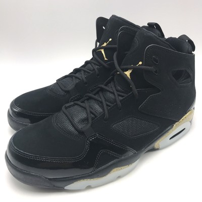 air jordan flight club 91 black and gold