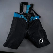 Vaughn Pro Stock Goalie Ice Hockey Pants Size L Kaapo Kahkonen Black