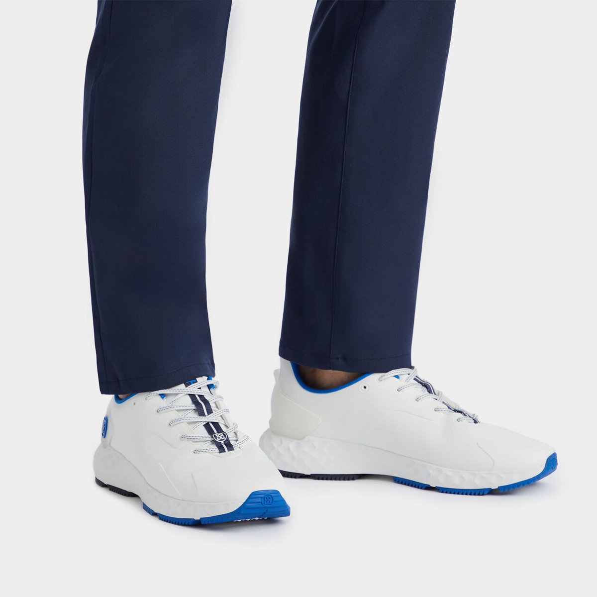 New Mens G/FORE MG4+ GOLF SHOE GMF000014-S/SUR WHITE / BLUE 