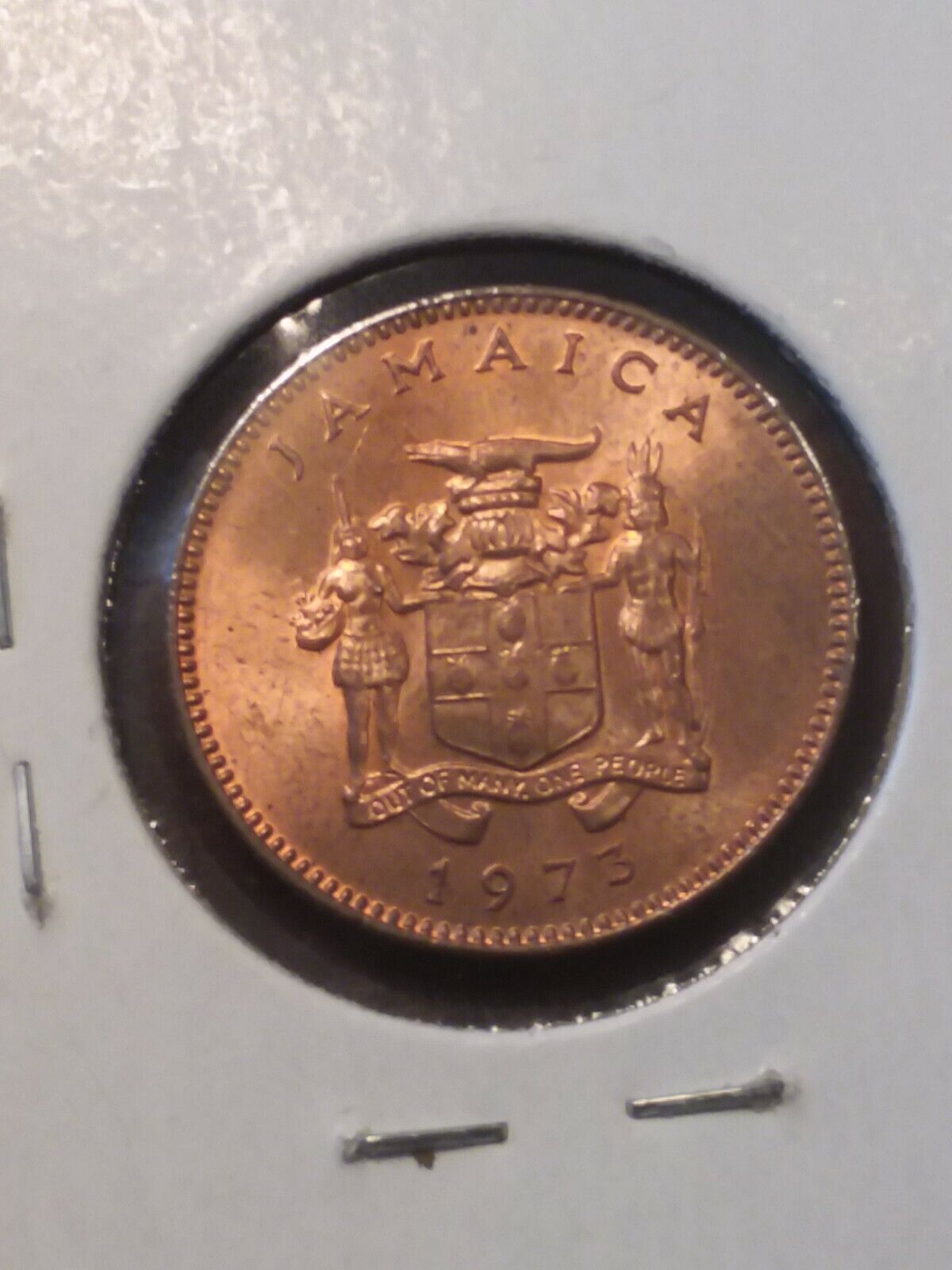 JAMAICA    1  CENT    1973  NICE COIN