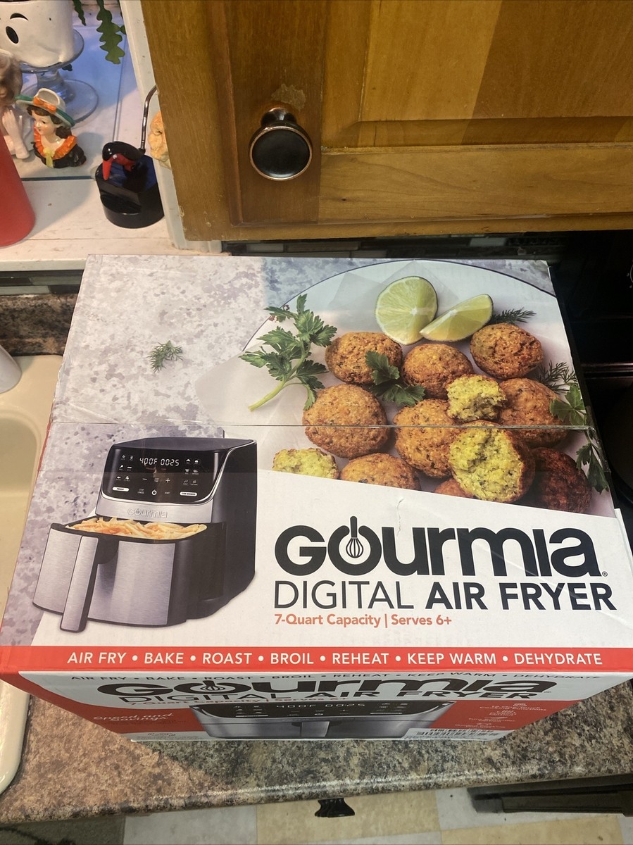 その他 加工食品 Gourmia 7-QT Digital Air Fryer Amazon.co.jp: Gourmia 6487 デジタルエアフライヤー ブラック