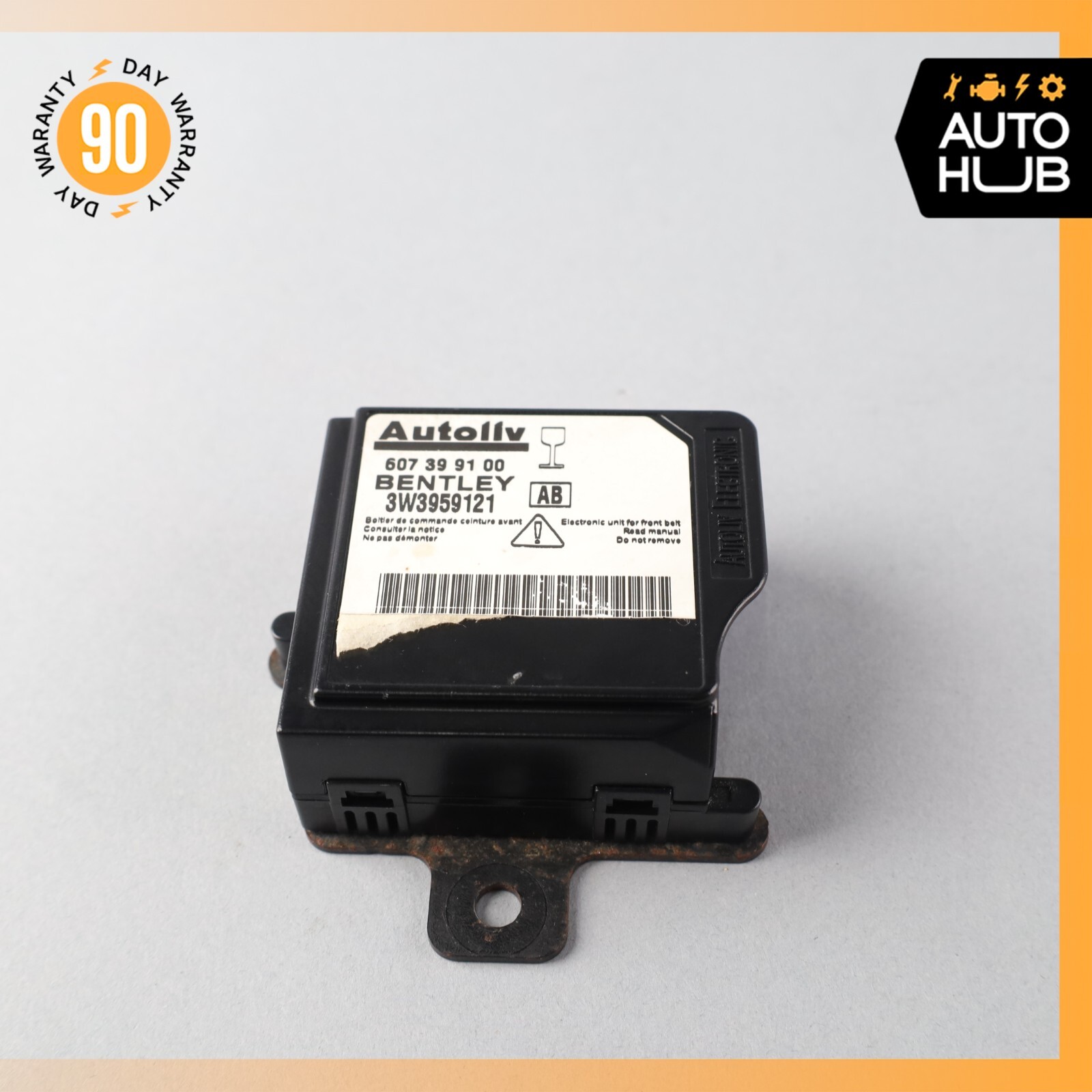 03-10 Bentley Continental GTC GT Safety Bag Sensor SRS Control Module OEM 62k