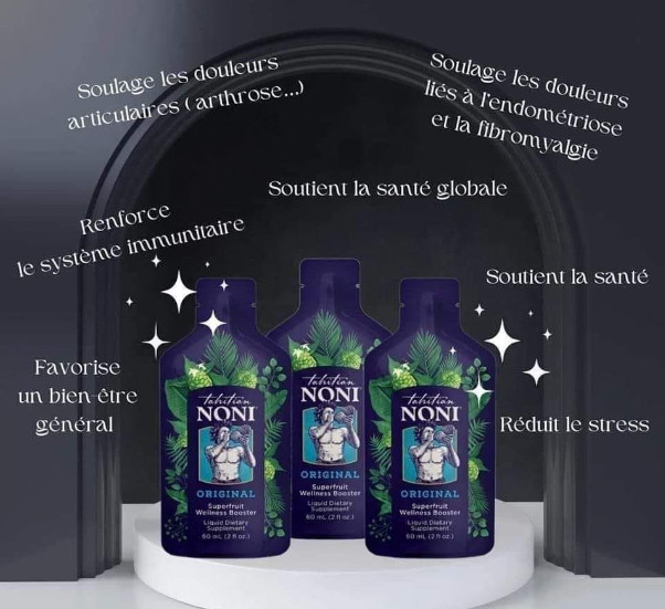 Tahitian Noni la cure de 30 sachets pour rester dynamique au bureau et en voyage