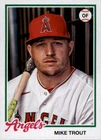 2022 Topps Archives #150 Mike Trout Los Angeles Angels MLB MVP Baseball Card
