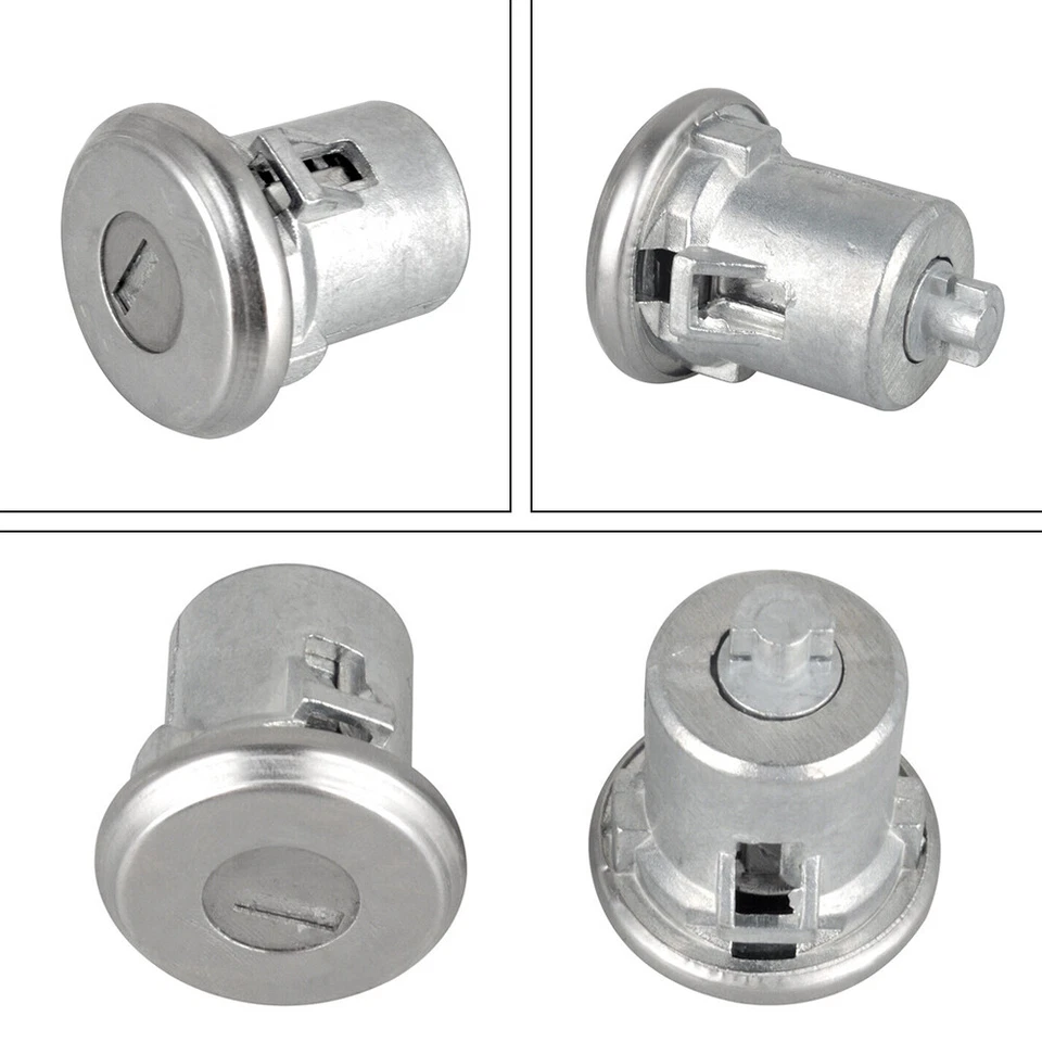 Cilindro de cerradura de puerta con llaves de repuesto para camioneta Chevy C10 C20 C30 1500 SUV Foto 3 de 4