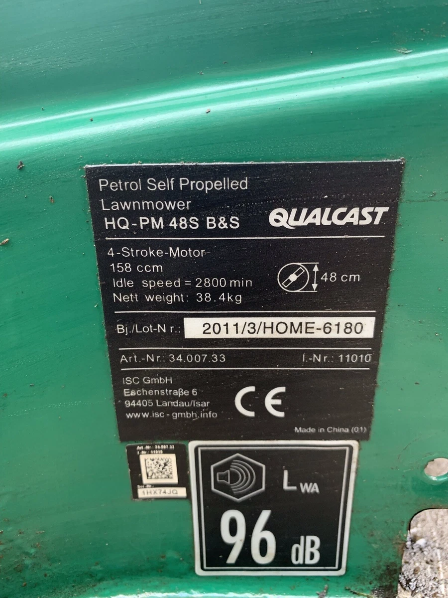 Qualcast HQ PM48S Mower Briggs Stratton 500 Engine Height Adjustment Arm 8
